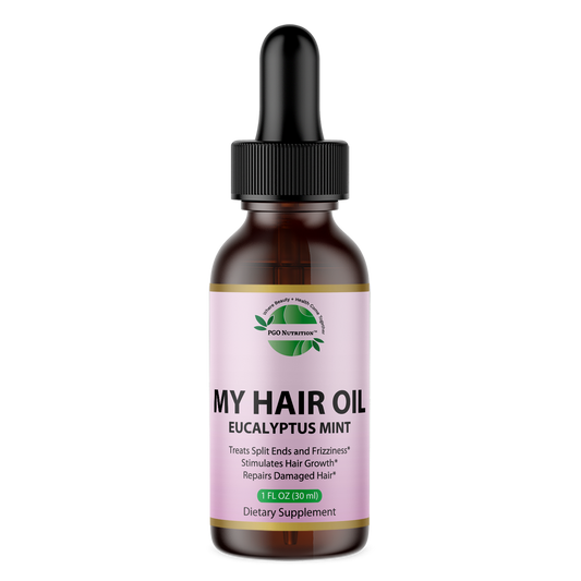 PGO Nutrition™ MY Hair Oil (Eucalyptus Mint)